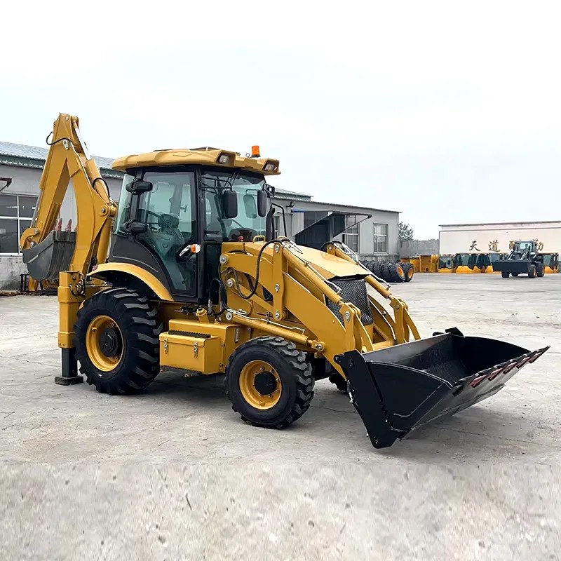 Tir Fferm Towable Backhoe Mini Cloddiwr